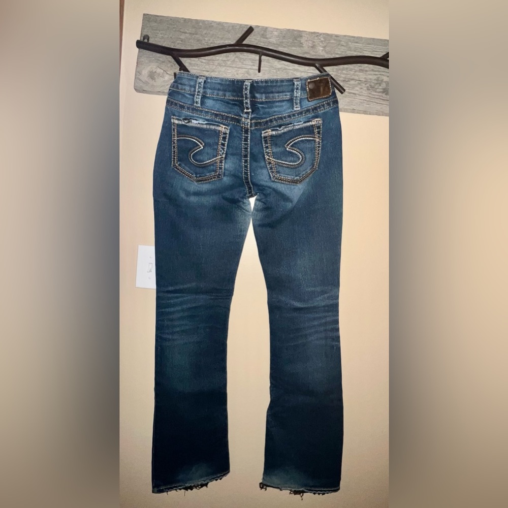 Silver aiko jeans. Size 30 length 35